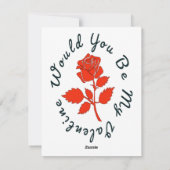 私のバレンタインに シーズンカード (裏面)