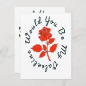 私のバレンタインに シーズンカード (正面/裏面)