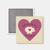 私のバレンタインに? マグネット (正面/裏面)