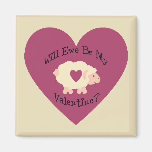 私のバレンタインに? マグネット (正面)