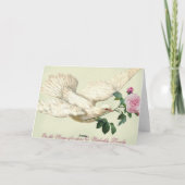 私のバレンタインのための鳩の翼、 シーズンカード (裏面)