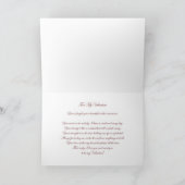 私のバレンタインのためカード シーズンカード (内部)