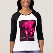 私のバレンタインのアイリスシャツになる パーカ (正面)