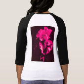 私のバレンタインのアイリスシャツになる パーカ (裏面)