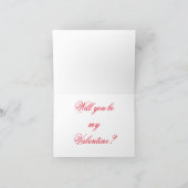 私のバレンタインのチンチラになる カード (内部)