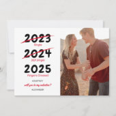 私のバレンタインの写真のホリデーカードになる シーズンカード (正面)