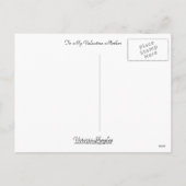 私のバレンタインの母へ シーズンポストカード (裏面)