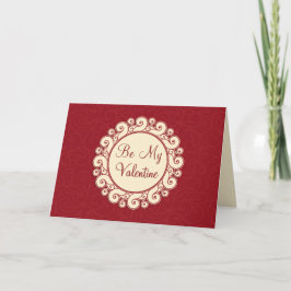 私のバレンタインの渦になる シーズンカード