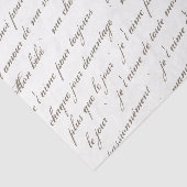 私のバレンタインの脚本をフランスの頼む 薄葉紙 (詳細)