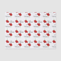 私のバレンタインの赤いハートの花を愛して下さい