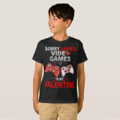 私のバレンタインはゲームです Tシャツ (正面フル)