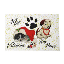 私のバレンタインは手がかり魅力的かわいいペット愛犬家