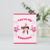 私のバレンタインよ シーズンポストカード (スタンド正面)