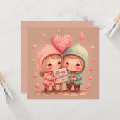 私のバレンタインカードになりなさい カード (正面/裏面インサイチュ)