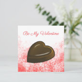 私のバレンタインチョコハート シーズンカード (スタンド正面)