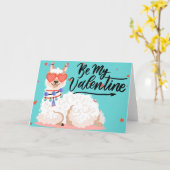 私のバレンタインデラマになる カード (黄色い花)