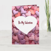 私のバレンタインデーあなたは私の恋人である カード (正面)