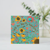 私のバレンタインデーかわいいフローラキッズ (スタンド正面)