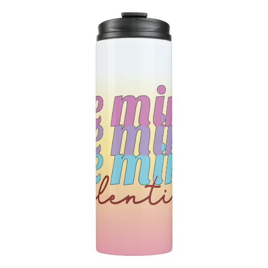 私のバレンタインデーである タンブラー (正面)