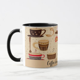 私のバレンタインデーにかわいいスケッチNo3 マグカップ