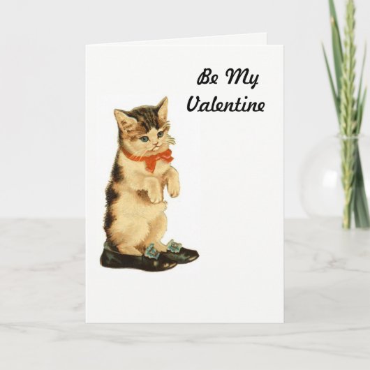 私のバレンタインデーになる シーズンカード (正面)