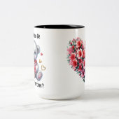 私のバレンタインデーになる ツートーンマグカップ (中央)