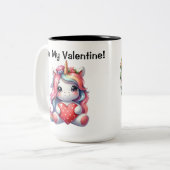 私のバレンタインデーになる ツートーンマグカップ (正面左)