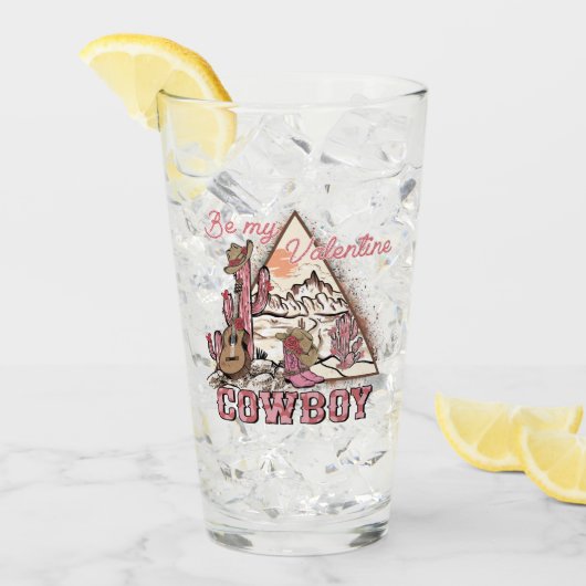 私のバレンタインデーになる | ロマンチックな西部砂漠 タンブラーグラス (アイス正面)