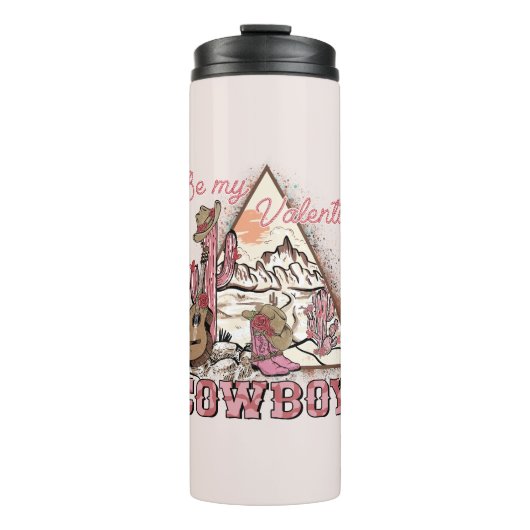 私のバレンタインデーになる | ロマンチックな西部砂漠 タンブラー (正面)