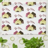 私のバレンタインデーのお菓子になる キッチンタオル (折り畳み)