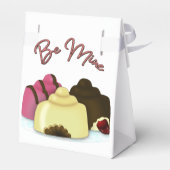 私のバレンタインデーのお菓子になる フェイバーボックス (裏面サイド)