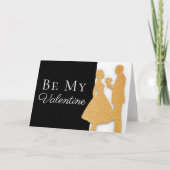 私のバレンタインデーのカードになる カード (正面)