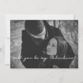 私のバレンタインデーの写真カードは欲しい シーズンカード (正面)