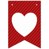 私のバレンタインデーの旗 バンティングフラッグ (第1の旗)