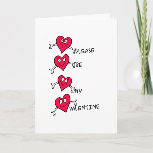 私のバレンタインデーをお願い シーズンカード (正面)