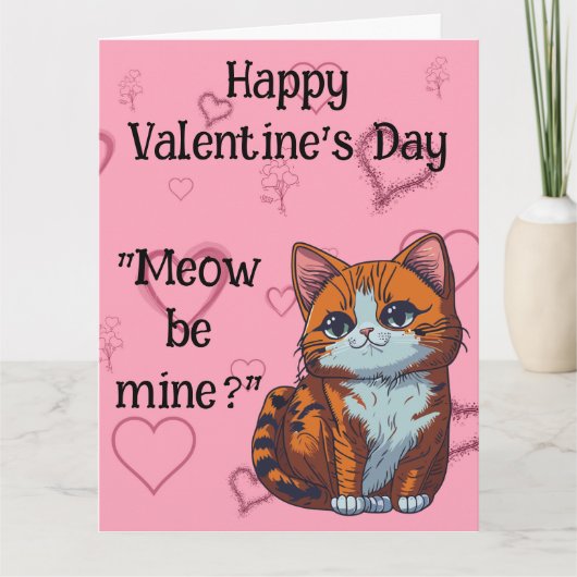 私のバレンタインデー カード (正面)