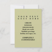 私のバレンタインパスポート 招待状 (裏面)