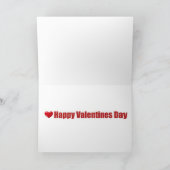 私のバレンタイン愛マフィンカードがあって下さい シーズンカード (内部)