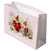 私のバレンタイン抱き枕 ラージペーパーバッグ (裏面アングル)