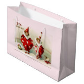 私のバレンタイン抱き枕 ラージペーパーバッグ (正面アングル)