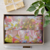 私のバレンタイン自然開花ハートの花 薄葉紙 (ギフト)