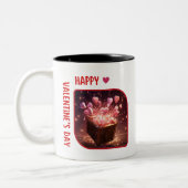 私のバレンタイン？ – エンチャントつながり ツートーンマグカップ (左)