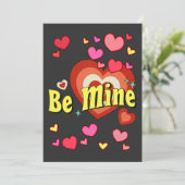 私のバレンタイン オーダーメイドバレンタインデーのカード 招待状 (スタンド正面)