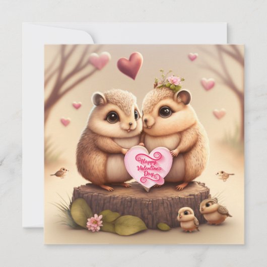 私のバレンタイン カード (正面)