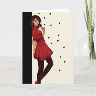 「私のバレンタイン」カード シーズンカード