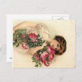 私のバレンタイン シーズンポストカード (正面/裏面)