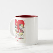 私のバレンタイン ツートーンマグカップ (正面左)