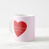 私のバレンタイン？ | トゥーサ・モ・レナン・ラ・ナム・ポンか？ コーヒーマグカップ (正面左)