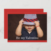 私のバレンタイン |バレンタインの写真はがき シーズンポストカード (正面/裏面)