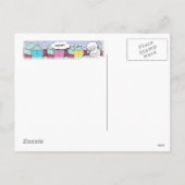 私のバレンタイン、パンダがあって下さい シーズンポストカード (裏面)